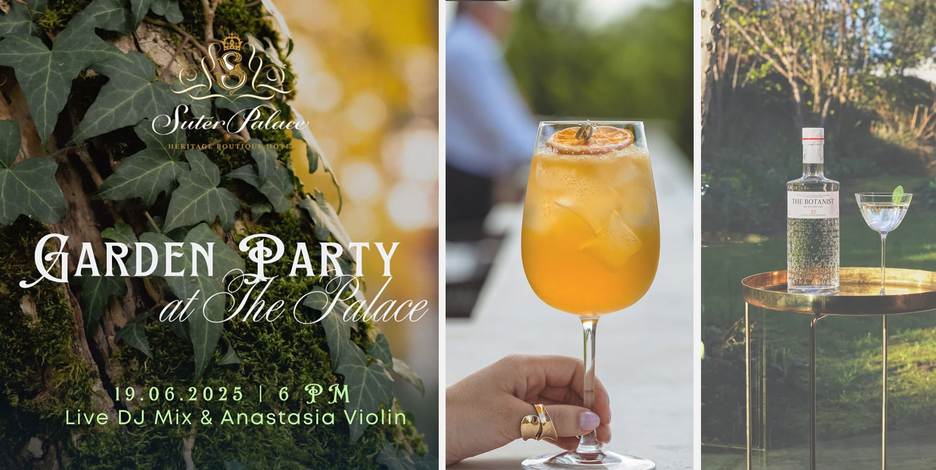 GARDEN PARTY la Palat